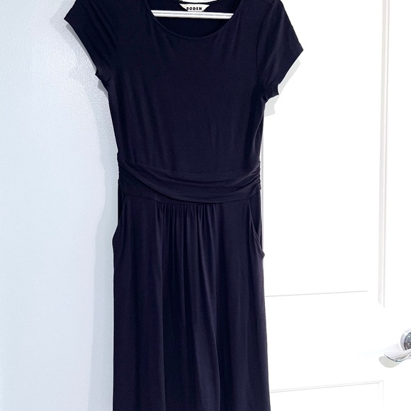 Boden Amelie Jersey Dress, navy - Picture 4 of 11